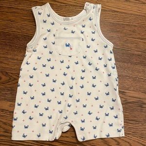 Kissy Kissy Sleeveless Playsuit Crab Craze